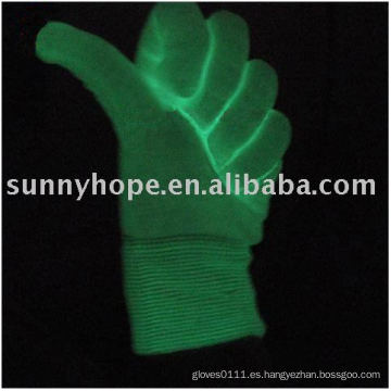 Guantes luminosos